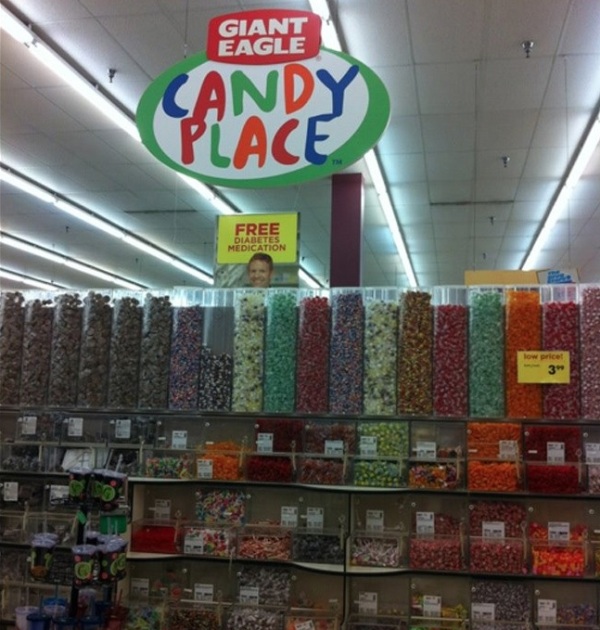 Giant Eagle Candy