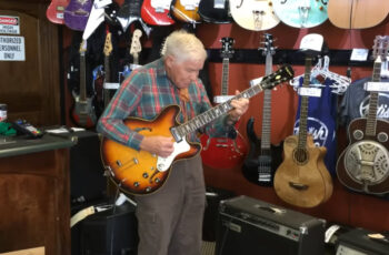 80-Year-Old Grandpa Grabs Guitar At Nashville Store And Starts Shredding It